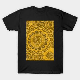 Bumblebee Anemone Flowers T-Shirt